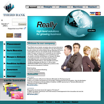 template web